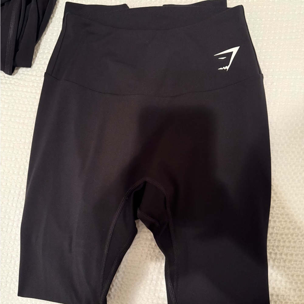 Gymshark Black High-Waisted Leggings
